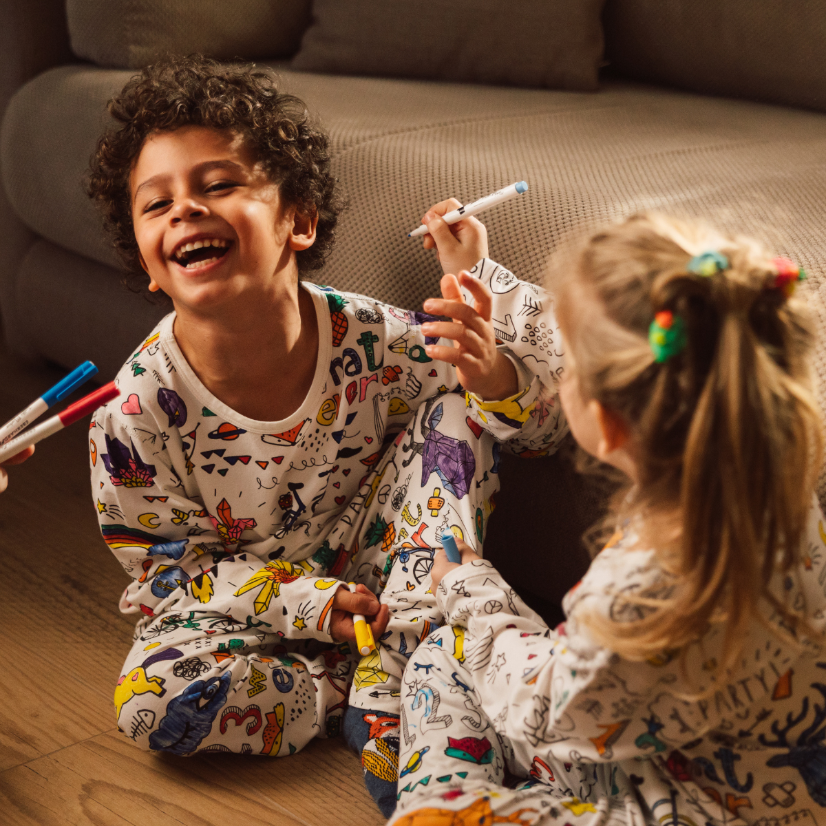 Pigiama per bambini due pezzi - Colorami! 🍭 Caramelle