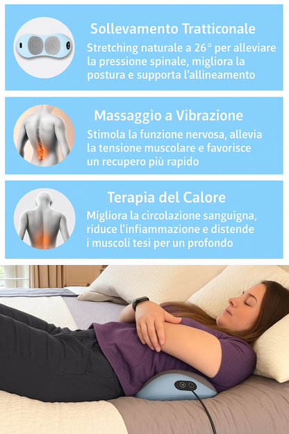 SpinaCare™ Cuscino Terapeutico 3-in-1 per il Mal di Schiena