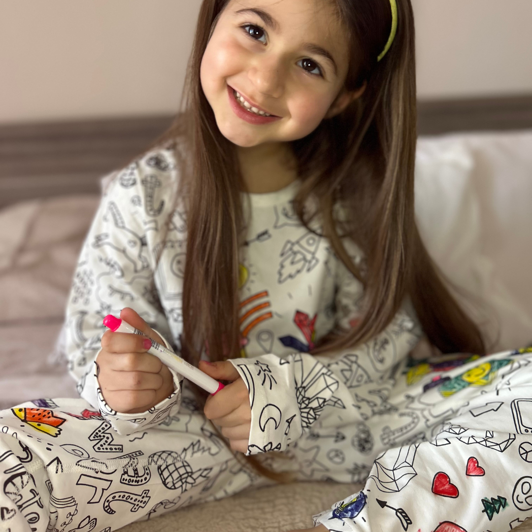 Pigiama per bambini due pezzi - Colorami! 🍭 Caramelle