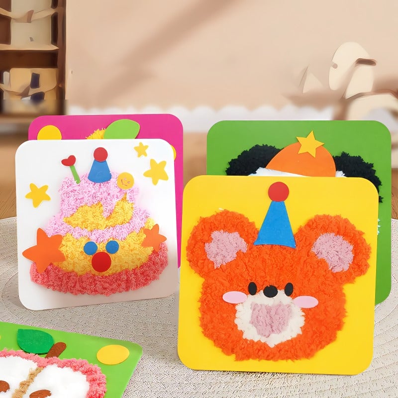 Set di bambole da ricamo fai da te