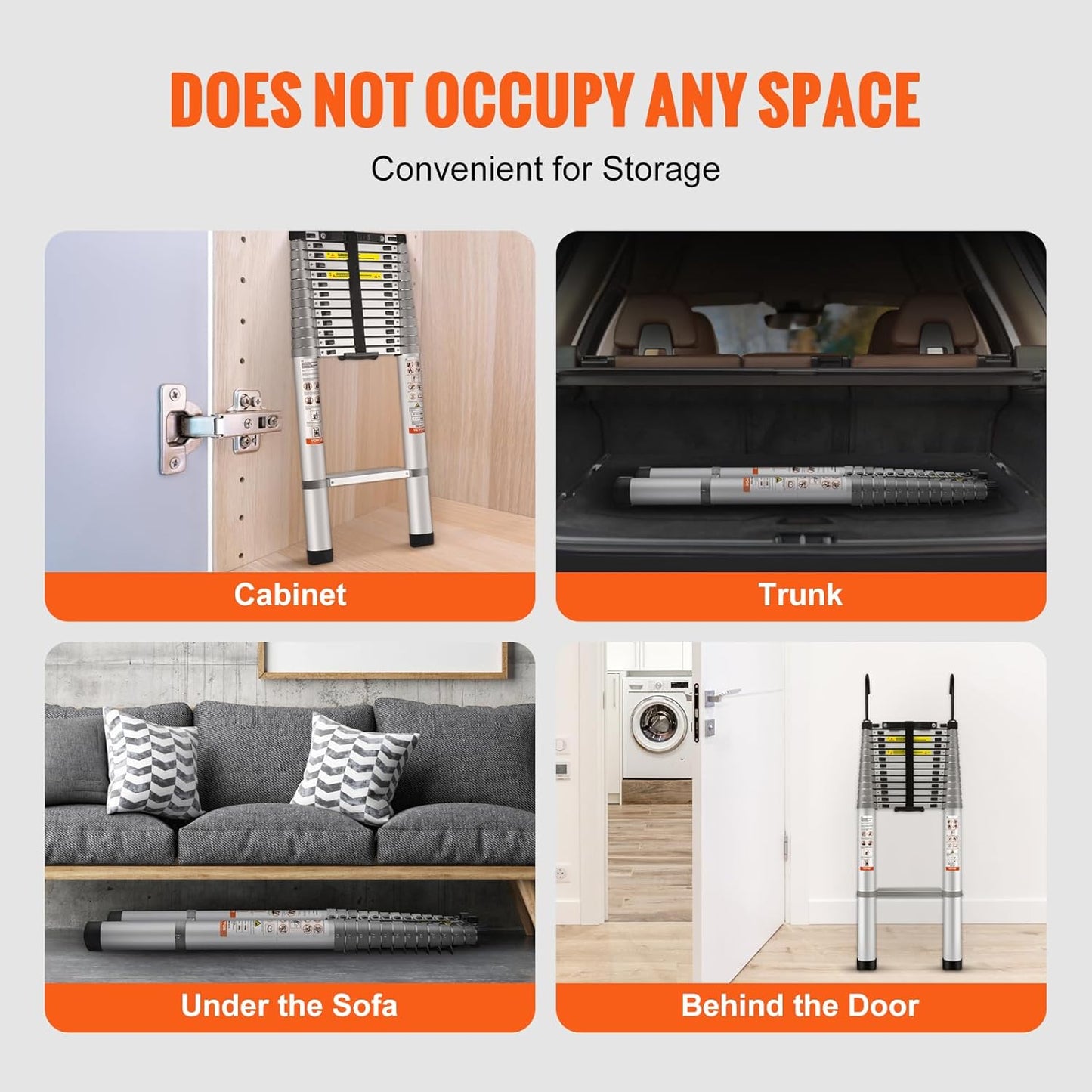 Scala Telescopica - Max 5,6 metri & 181 kg