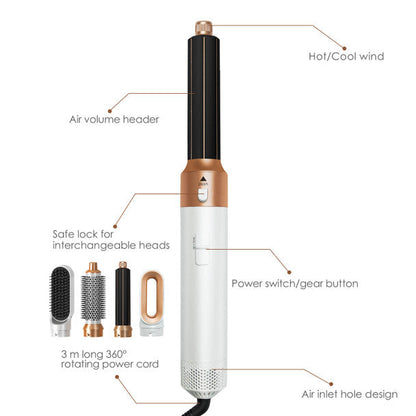 LuxeHair Pro™ - Set di piastre per capelli 5 in 1