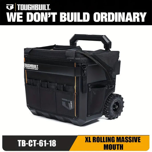 GF-  XL Rolling Tool Bag with Extra Wide Opening.