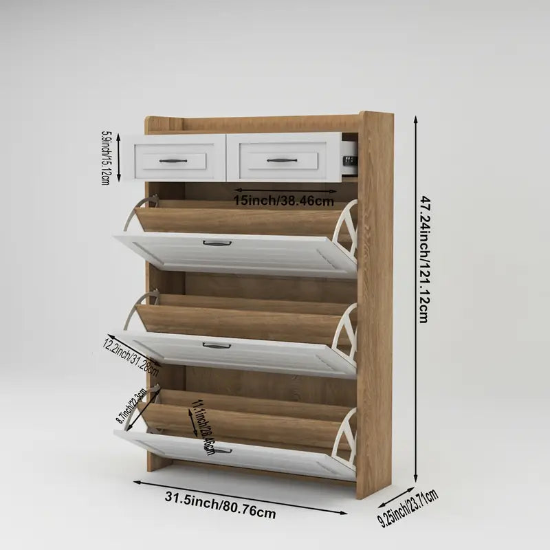 SF-👞✨ Scarpiera d'Ingresso Elegante e Salvaspazio! ✨👞