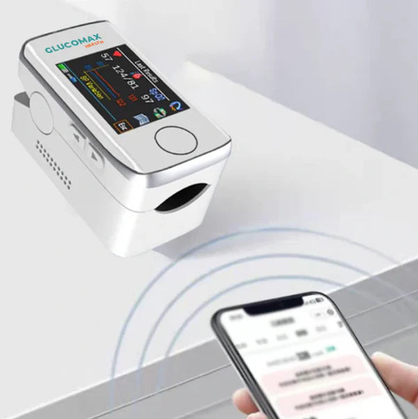 Glucometro laser non invasivo GlucoMax [99,9% di PRECISIONE]