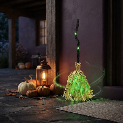 Escoba Encantada™ - Haz que tu entrada cobre vida este Halloween