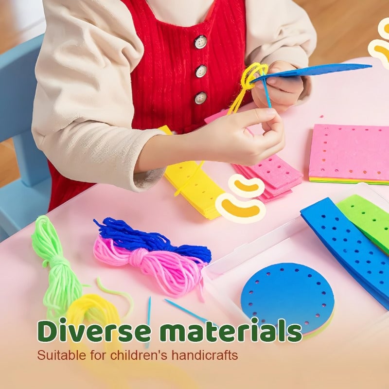 Set di bambole da ricamo fai da te