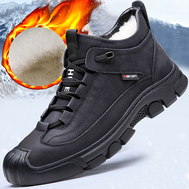 David™ - Scarpe Invernali da Uomo con Fodera in Pelliccia Sintetica